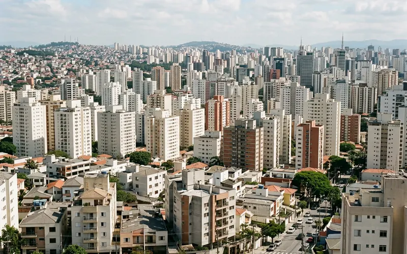 Vista da cidade de São Paulo
