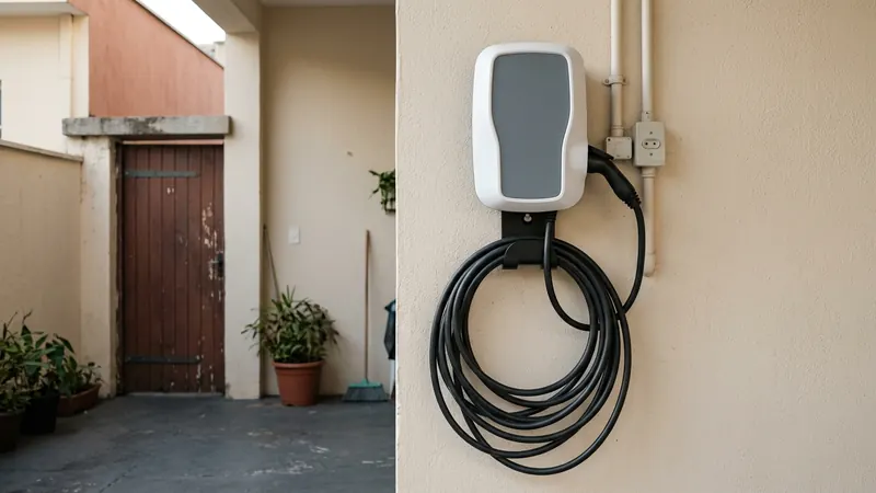 Instalação de wallbox para carregamento de carro elétrico